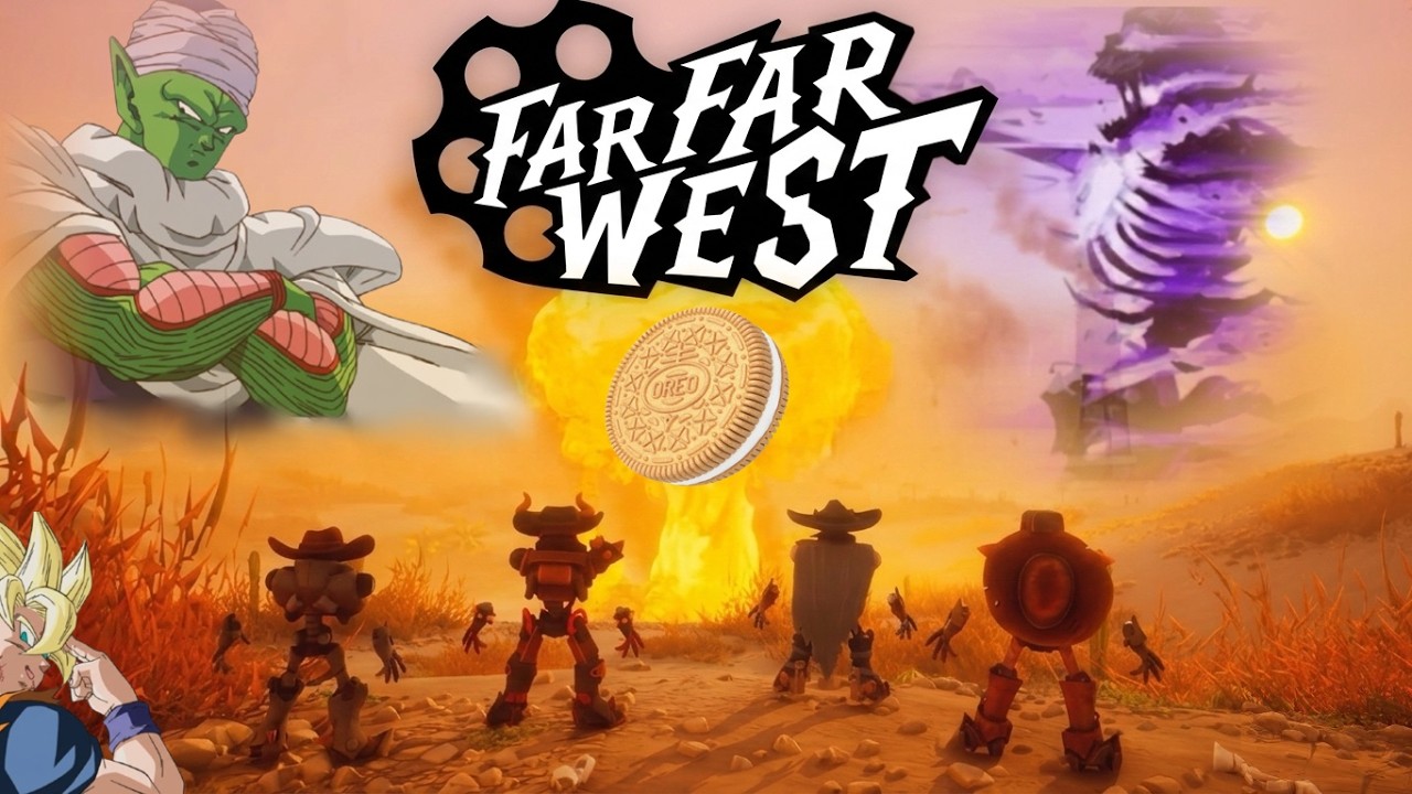 ROBOTS VAQUEROS Y 20 COSAS EN PANTALLAS | Far Far west, helldivers pero con vaqueros.
