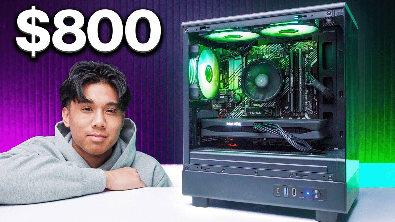 A Realistic $800 Gaming PC Build in 2026