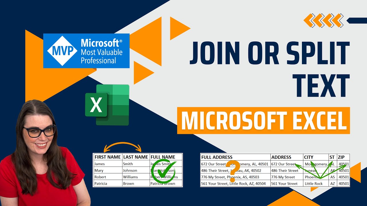 How to EASILY Combine or Separate Data in Excel (With Only 2 Functions!) | Step by Step Tutorial