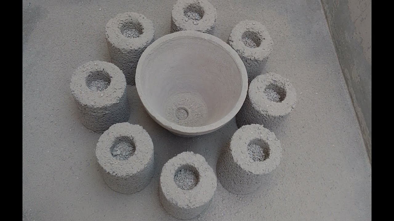 ASMR: SUPER DUSTY🌪️😍SOFT STONEY PURE CEMENT❤💨 DRY CRUMBLING IN CLAYPOT #satisfying #asmr