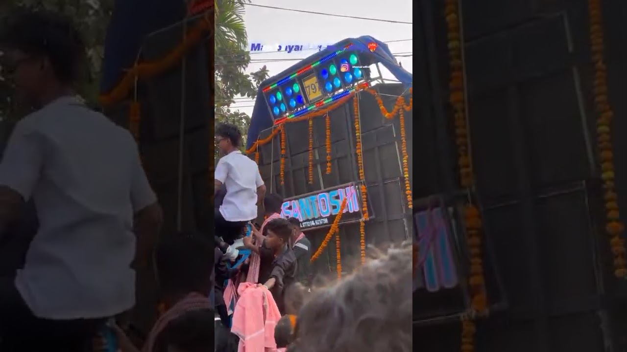 MAA bayani vs MAA santoshi band compition 😈😈🥵🥵