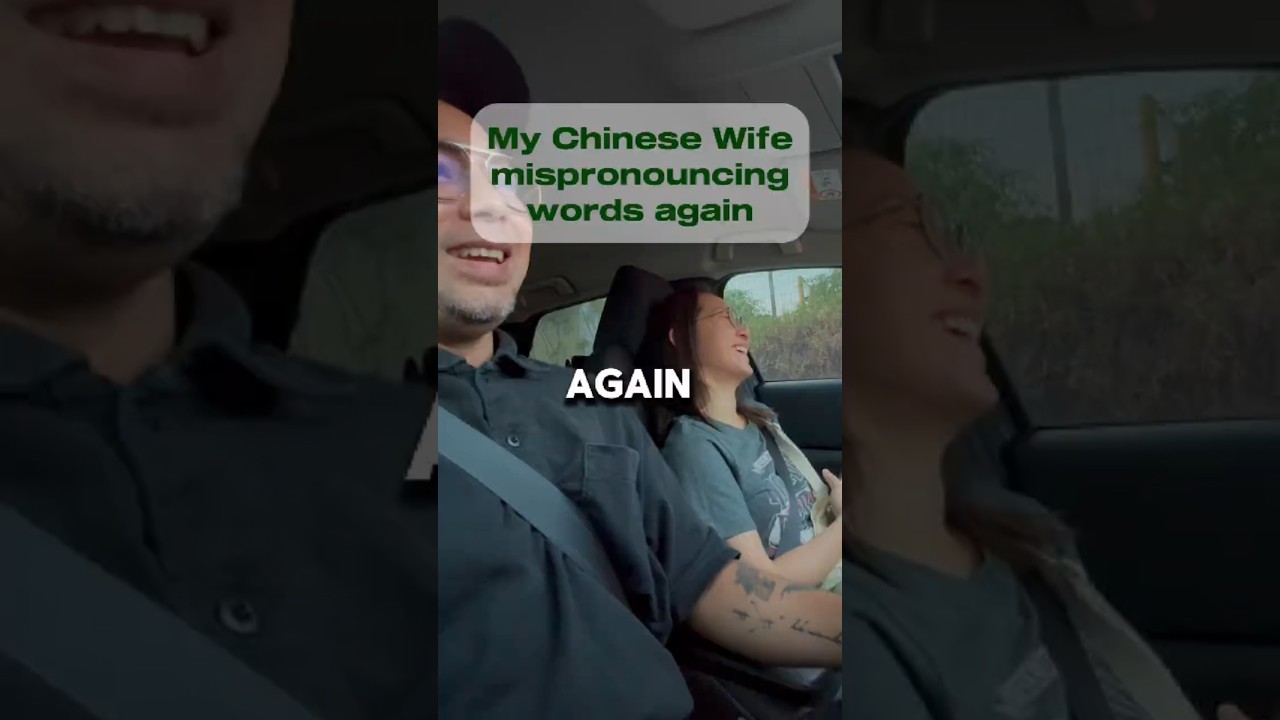 When my Chinese Wife forgot how to pronounce Malay word #couplecomedy #internationalcouple