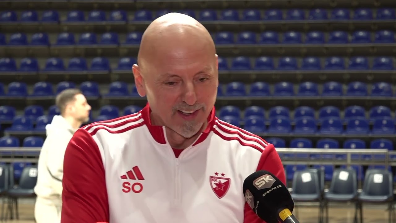 Saša Obradović pred meč Monako - Crvena Zvezda I SPORT KLUB Košarka