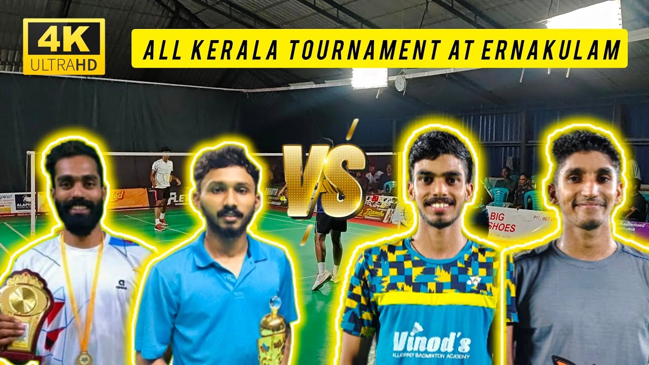 AMBILI/ATHUL VS AKASH/NAZIM ___ ALL KERALA TOURNAMENT AT ERNAKULAM 2025 #badminton #bwf #shorts 