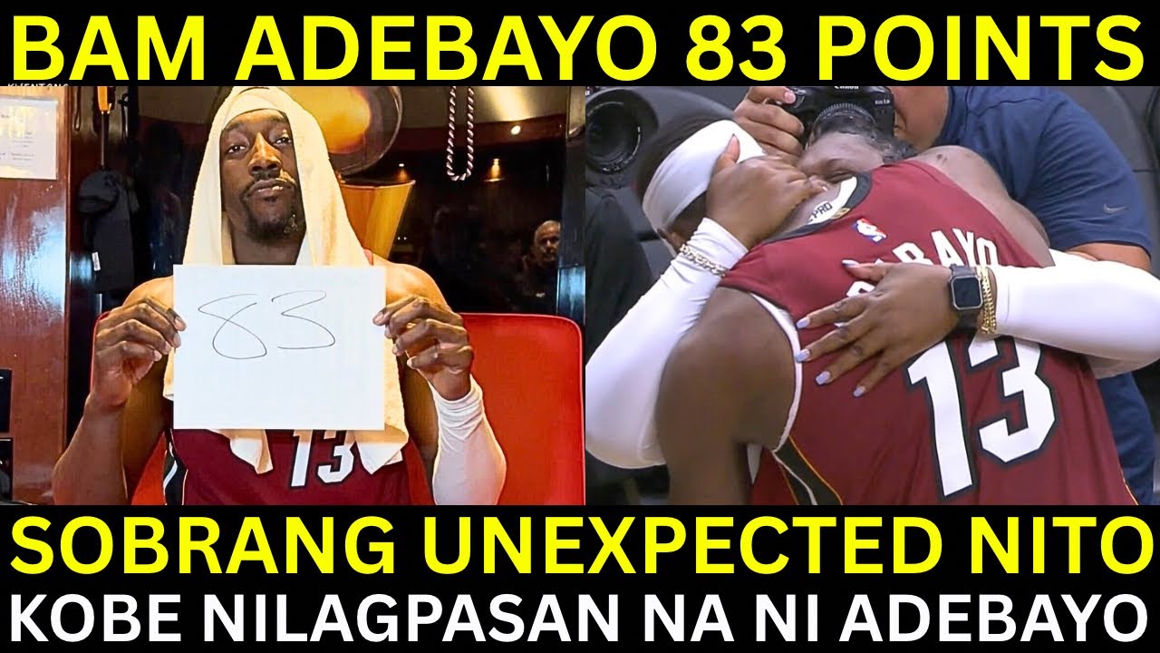 83 Points ni Bam Adebayo GANITO ka-UNEXPECTED! 43 FREE THROWS Sumira sa Record ni Kobe