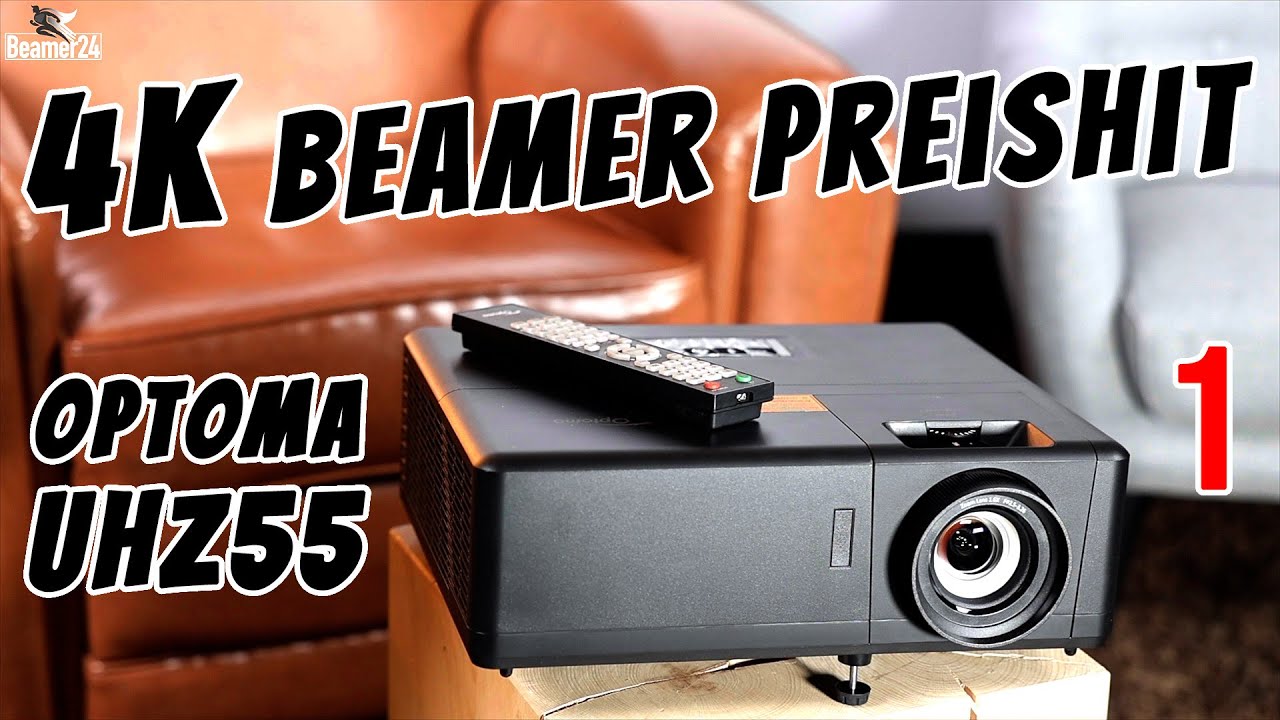 Optoma UHZ55: Preis-Leistungs-Sieger im Heimkino - 4K-Beamer mit Laser-Technologie