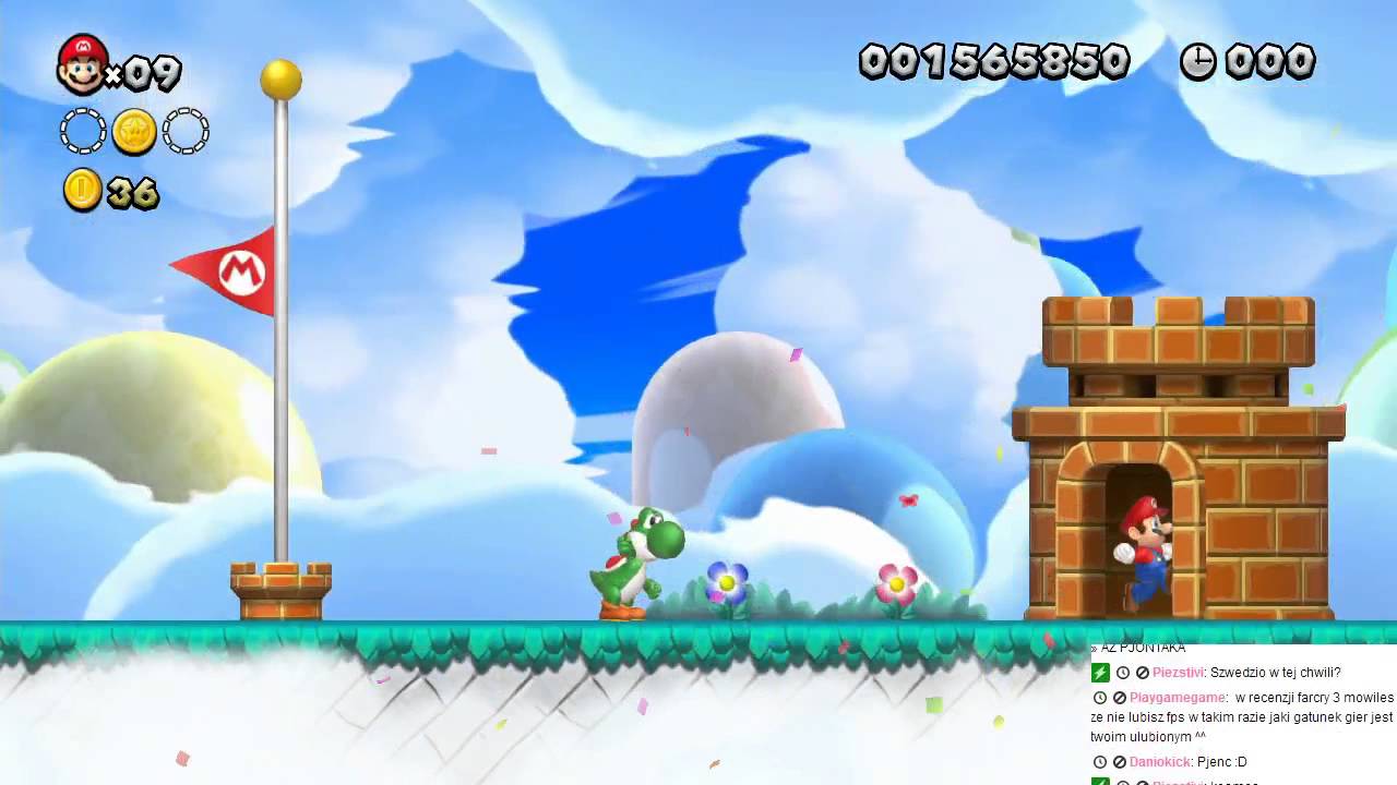 Livestream: New Super Mario Bros. U [08.12.2012]
