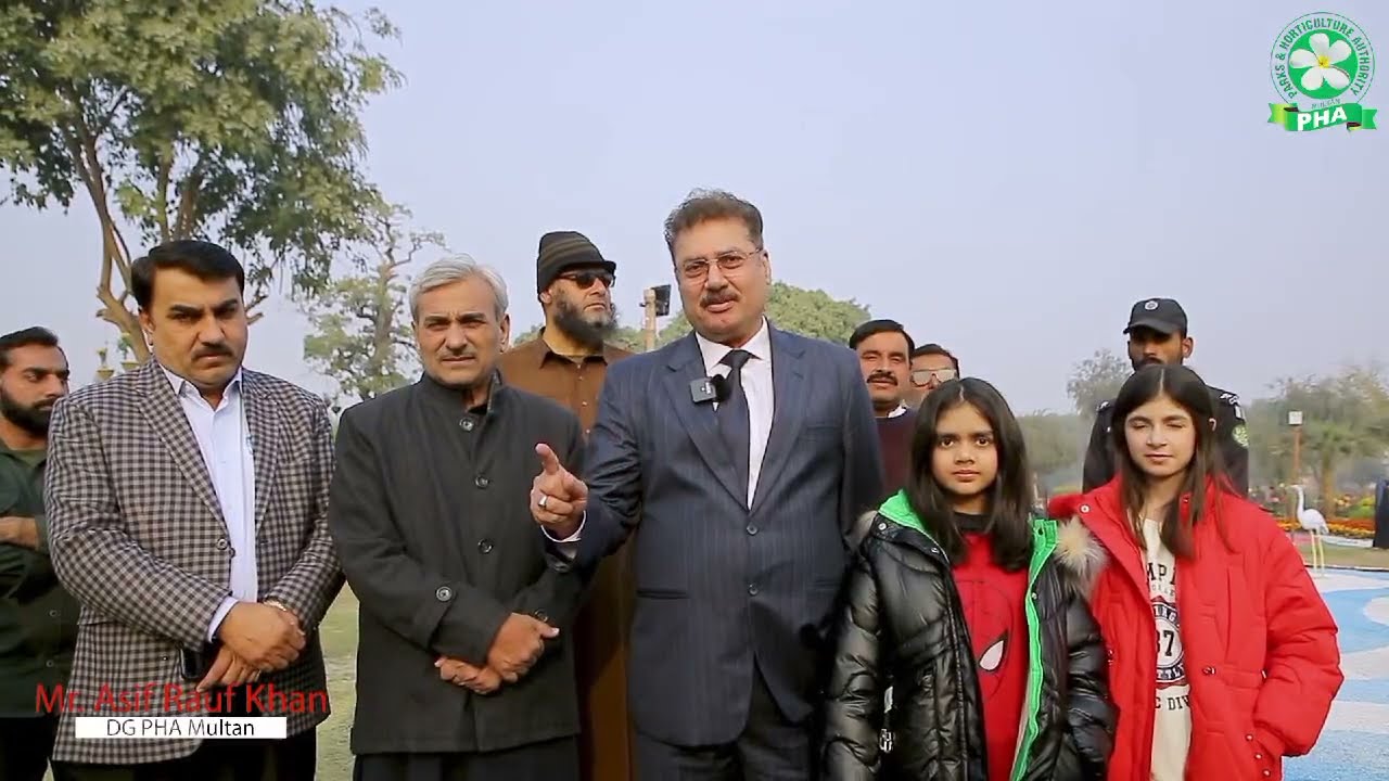 Annual Chrysanthemum Show 2024 Inaugurated By Mr. Asif Rauf Khan DG PHA Multan Dated: 31-12-2024