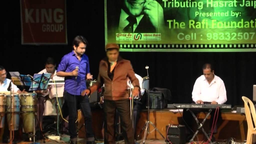 RAMKUMAR SWAMY performing as DEVANAND IN RAFI FOUNDATION