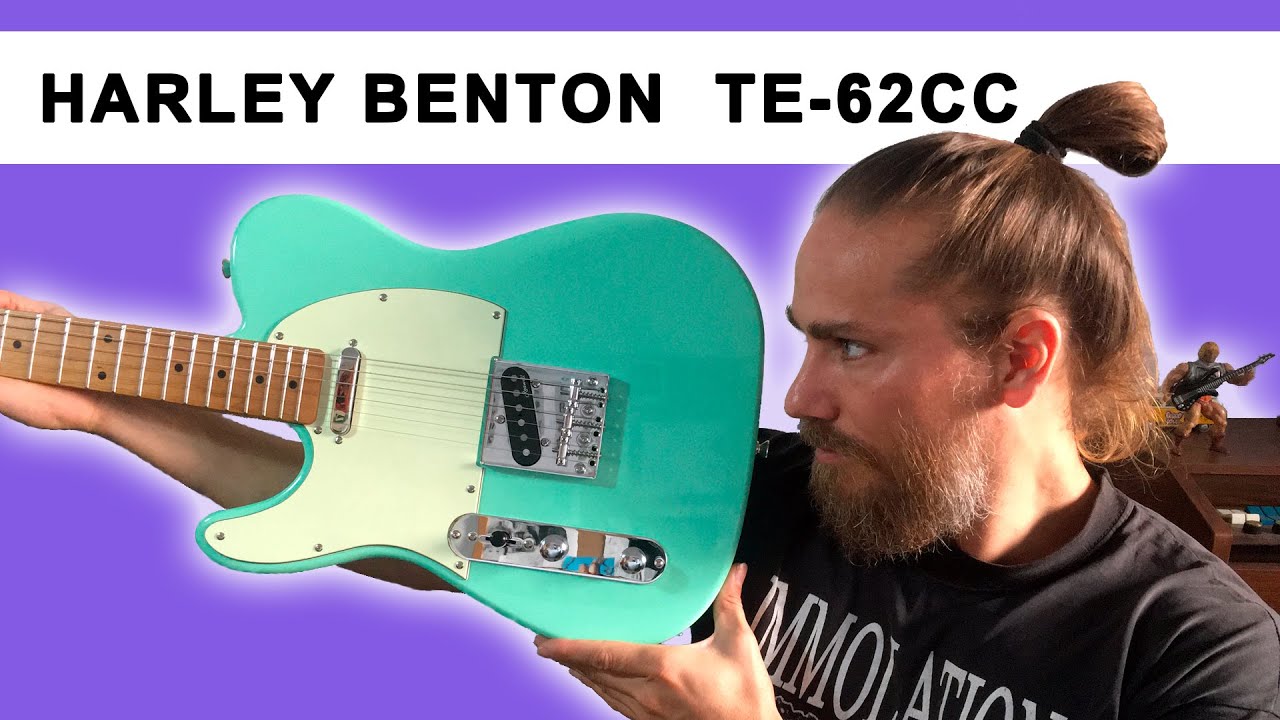 Harley Benton TE-62CC LH SFG - Unboxing, Review y Soundcheck