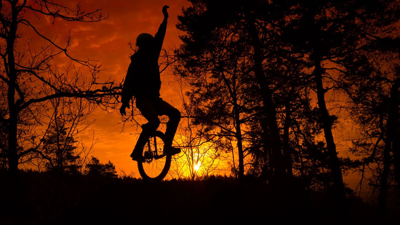 Downhill Unicycling in Thuringia - Paul Wegfraß