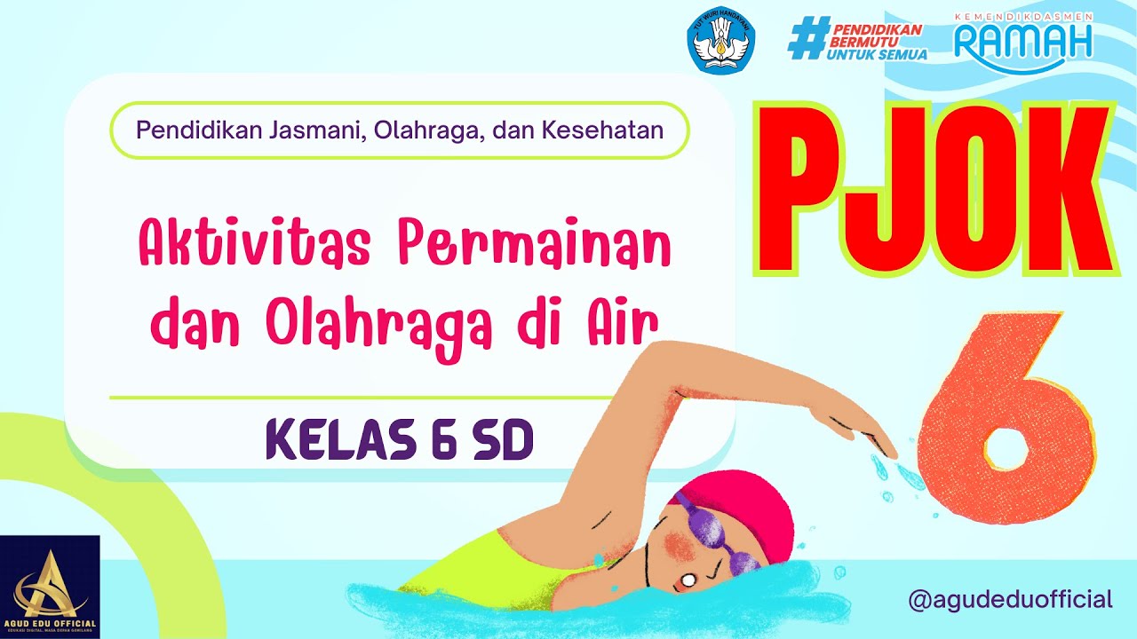 Materi aktivitas permainan dan olahraga air PJOK kelas 6