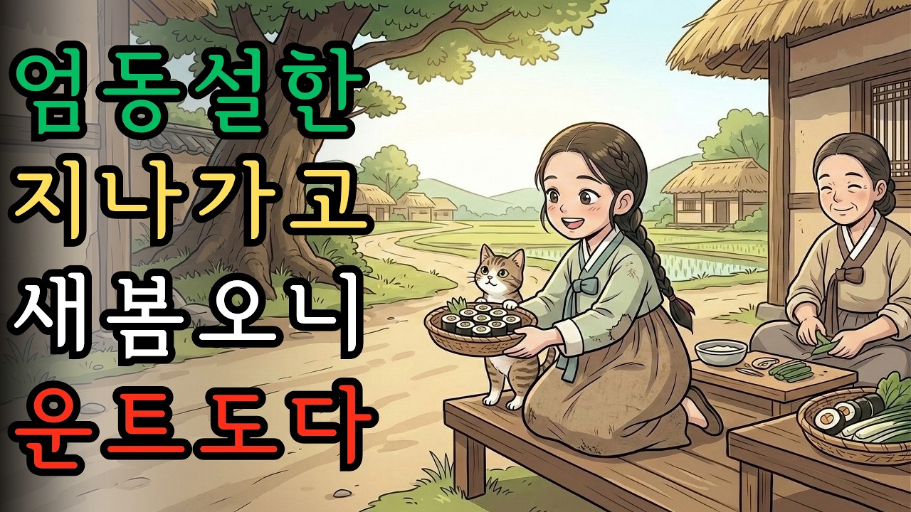 죽어가는 길고양이를 살려 천년 산삼을 얻은 가난한 며느리, 목숨 건 보은에 무너진 탐욕스러운 사기꾼 | 야담·조선야사·감동이야기·옛날이야기