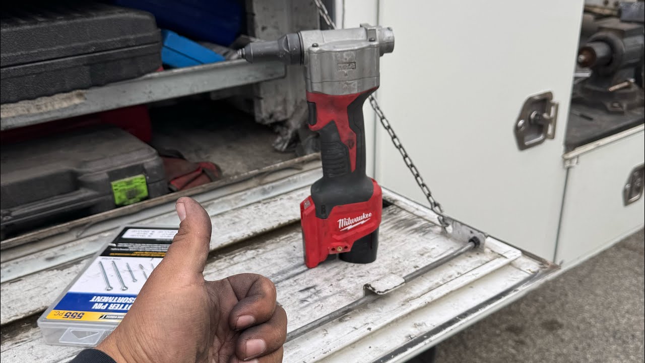 Fixing Milwaukee rivet gun