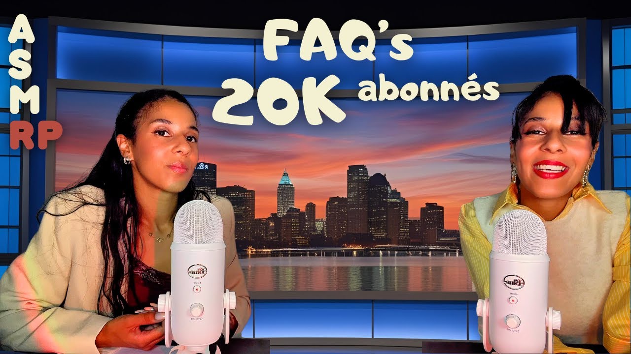 ASMR RP - FAQ's 20K youtube 🎉 🥰