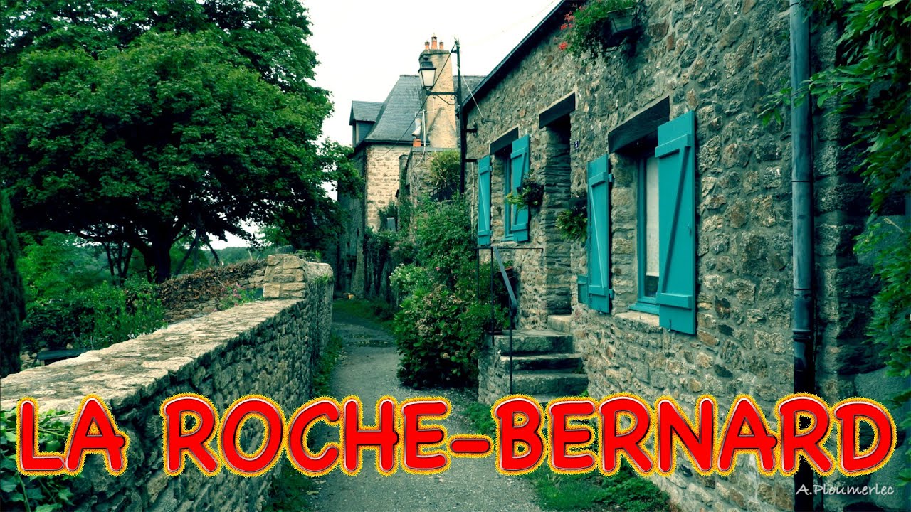 LA ROCHE - BERNARD    LE MORBIHAN     LA VILLE ET LE PORT