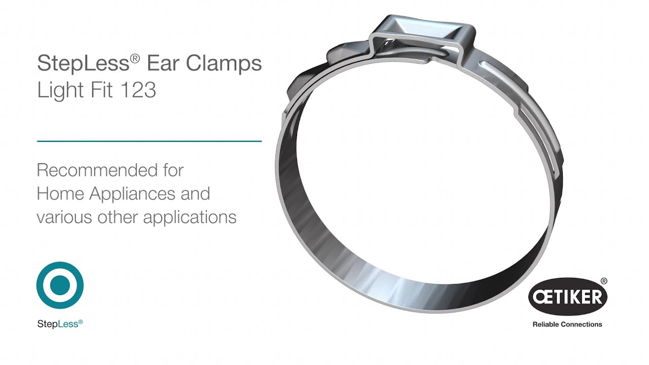 StepLess&reg; Ear Clamps Light Fit 123
