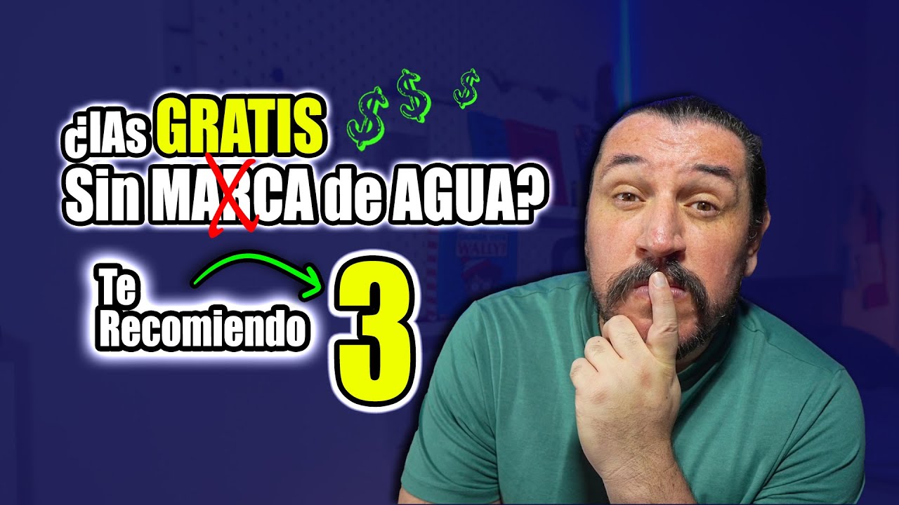 Las 3 MEJORES IAs GRATIS para Videos (Sin Marcas de Agua y Monetizables)