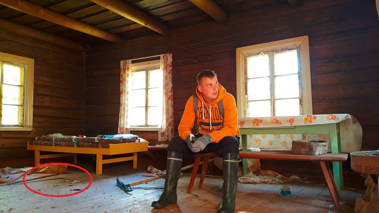 Autiotalo erämaassa  Abandoned Untouched loghouse in wilderness! 4k