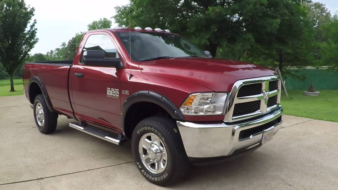 HD VIDEO 2015 RAM 2500 HD 6 4L V8 HEMI 4X4 REGULAR CAB LONG BED FOR SALE INFO WWW SUNSETMOTOS COM