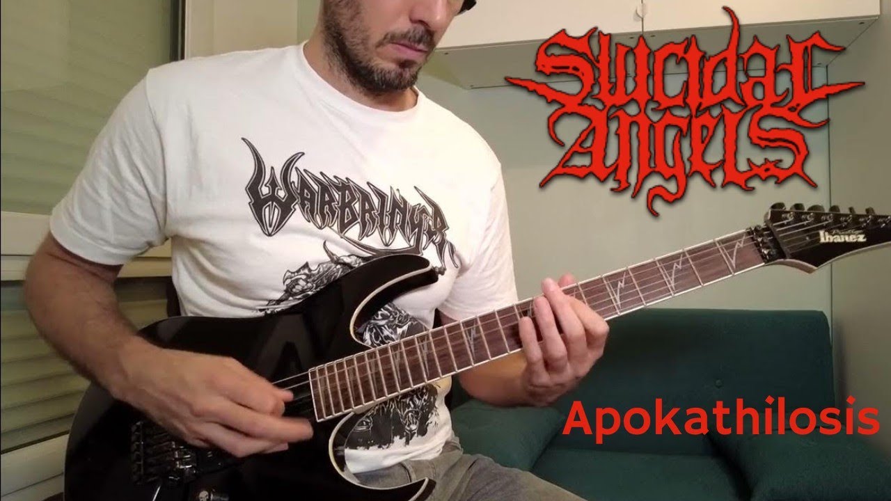Suicidal Angels - Apokathilosis Guitar Cover (with solo)