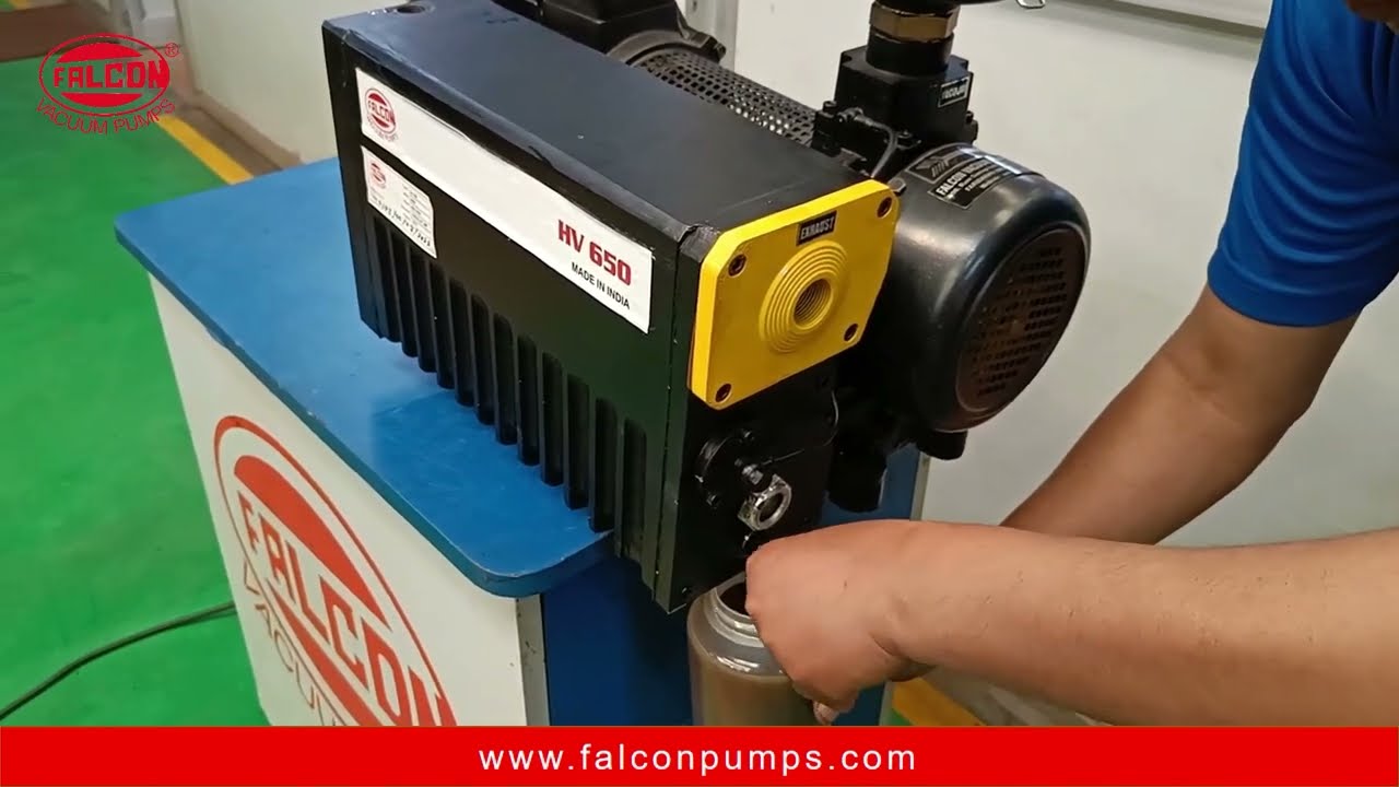 HV 650 Vacuum Pump Oil Tank and Pipe Line Cleaning for Low Vacuum Correction|HV 650 Maintenance Tips