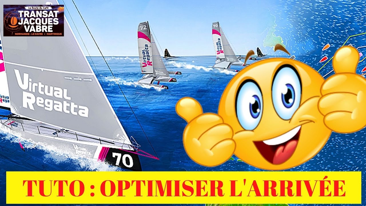 Conseils pour gagner du temps à l'approche de la ligne d'arrivée sur Virtual Regatta (Jacques Vabre)