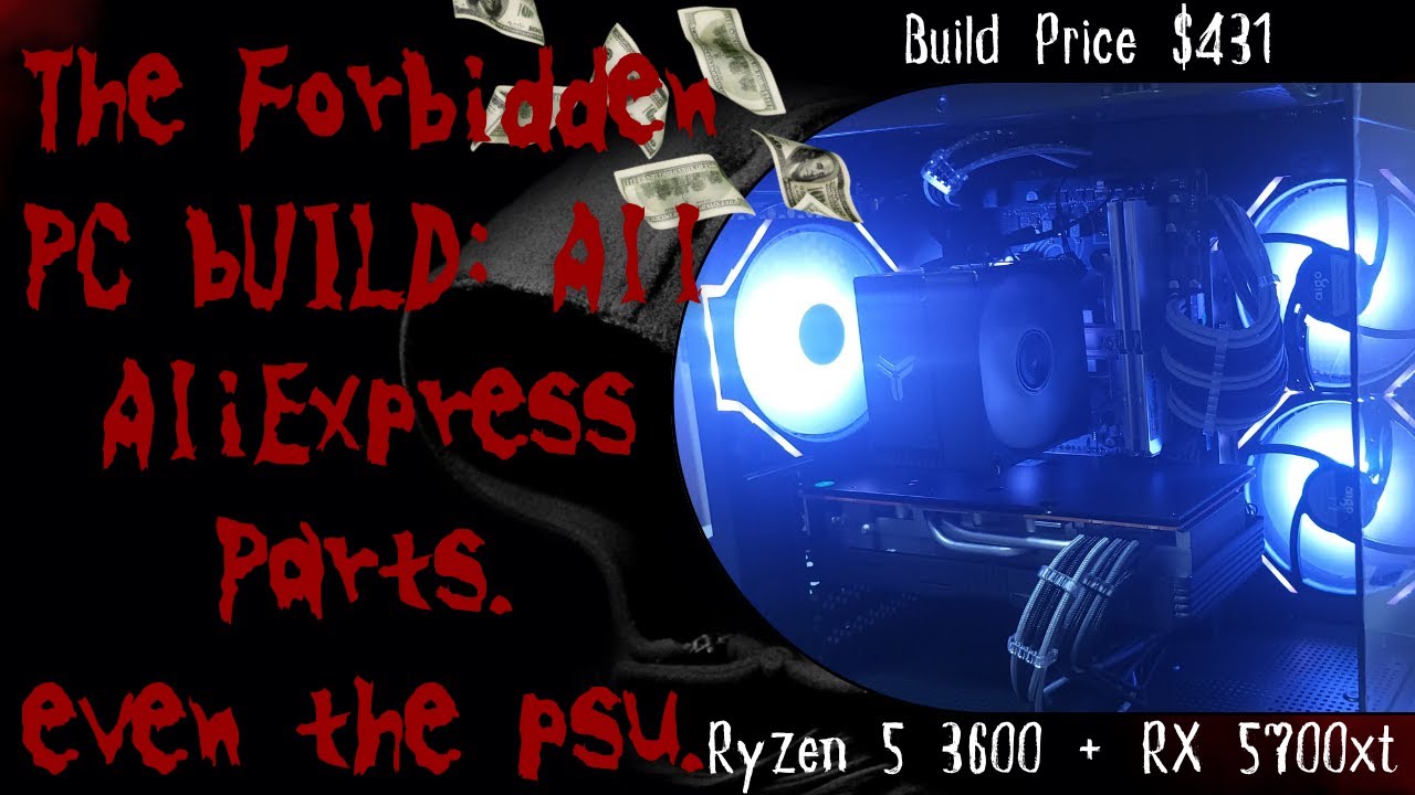 All AliExpress Parts, Even the PSU. Building the Forbidden PC