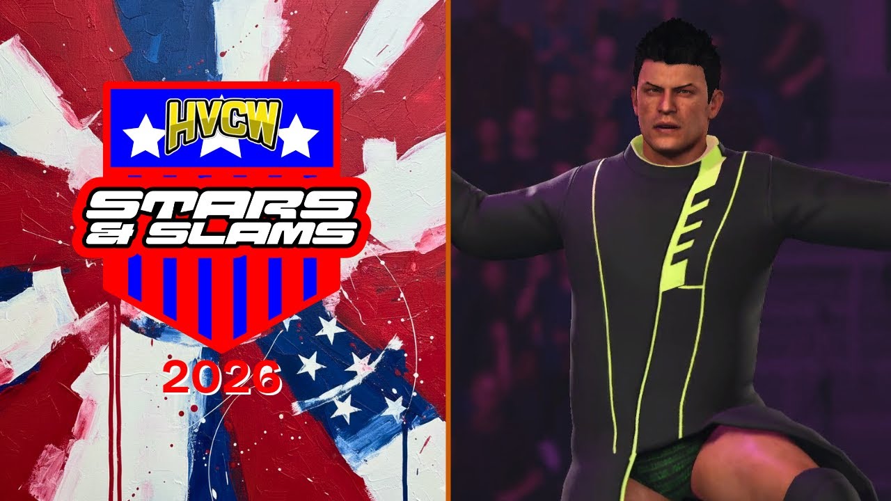HVCW Stars & Slams 2026 | A WWE 2K23 CAW Wrestling Pay Per View Event