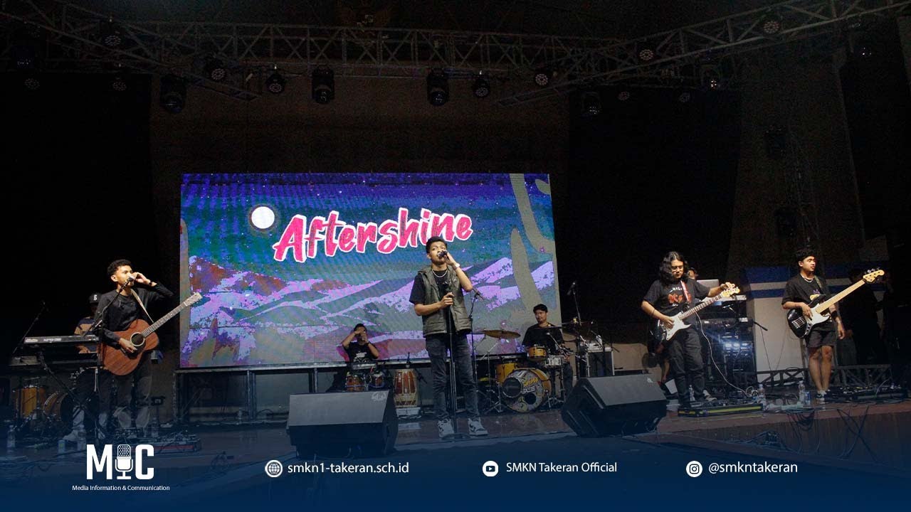 AFTERSHINE - PAMER BOJO // Konser Musik HUT SMKN Takeran Ke-16 // FORGOLDYRATION