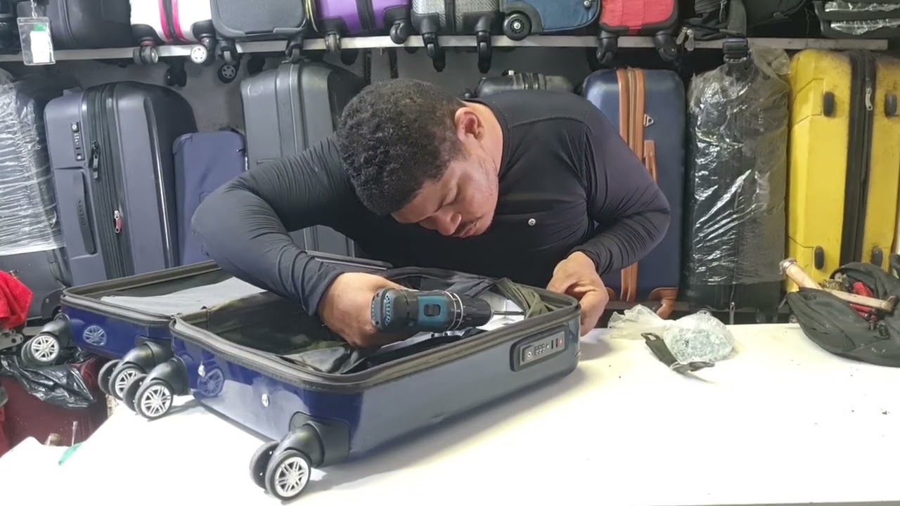 Troque a alça da mala Victorinox comigo.