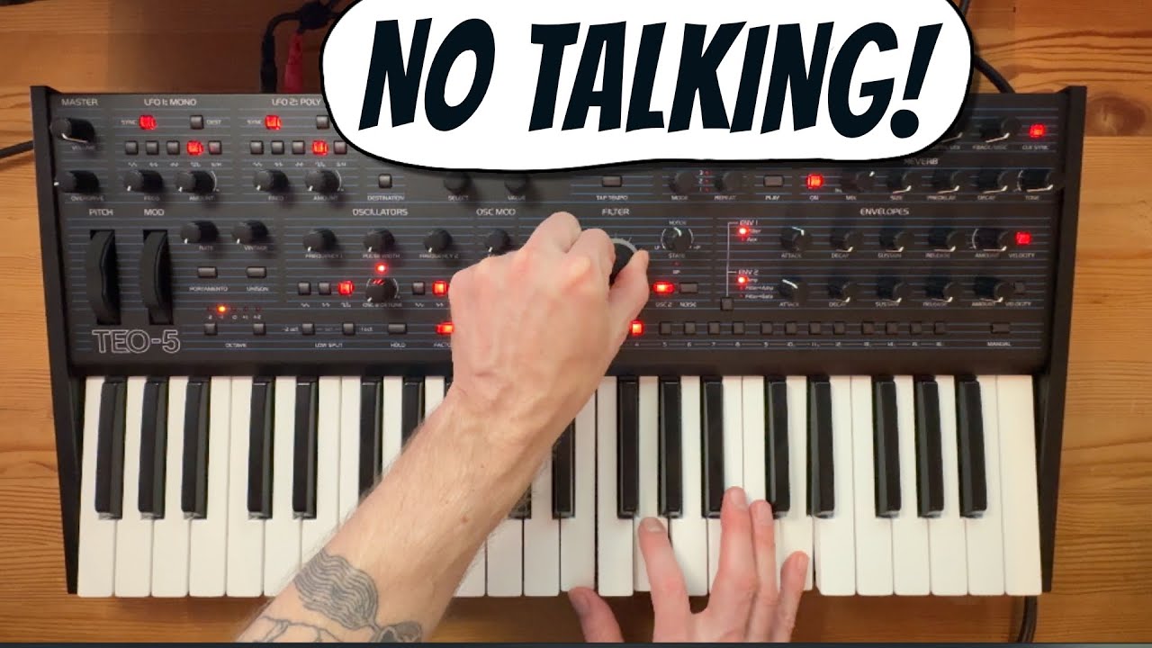 Oberheim TEO-5 - my favorite presets!  (No Talking)