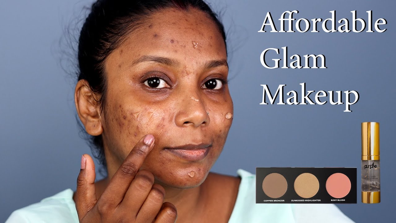 Self Glam Makeup Tutorial Step By Step/Simple Makeup For Beginners/ Easy Makeup/Self Makeup
