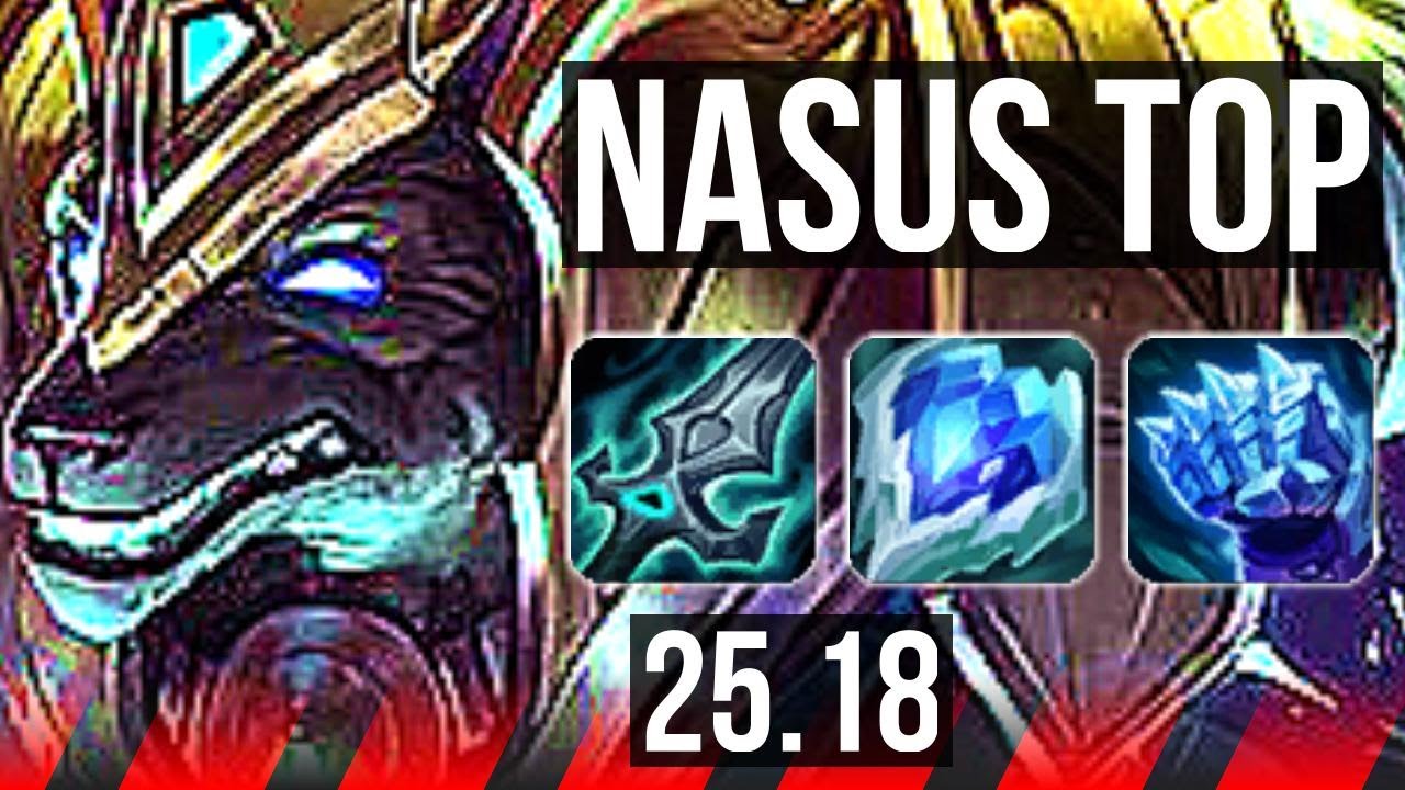NASUS vs SION (TOP) | EUW Master | 25.18
