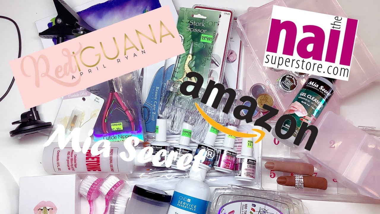 Amazon Nail Haul | RedIguana Haul | Mia Secret Haul | The Nail Super Store Haul | Nail Supply Haul