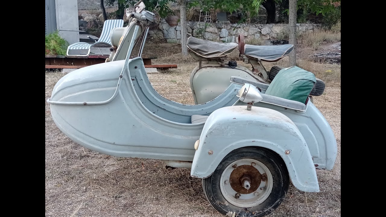 Lambretta 125LD Eibar de 1957 montaje de motor. Video 14