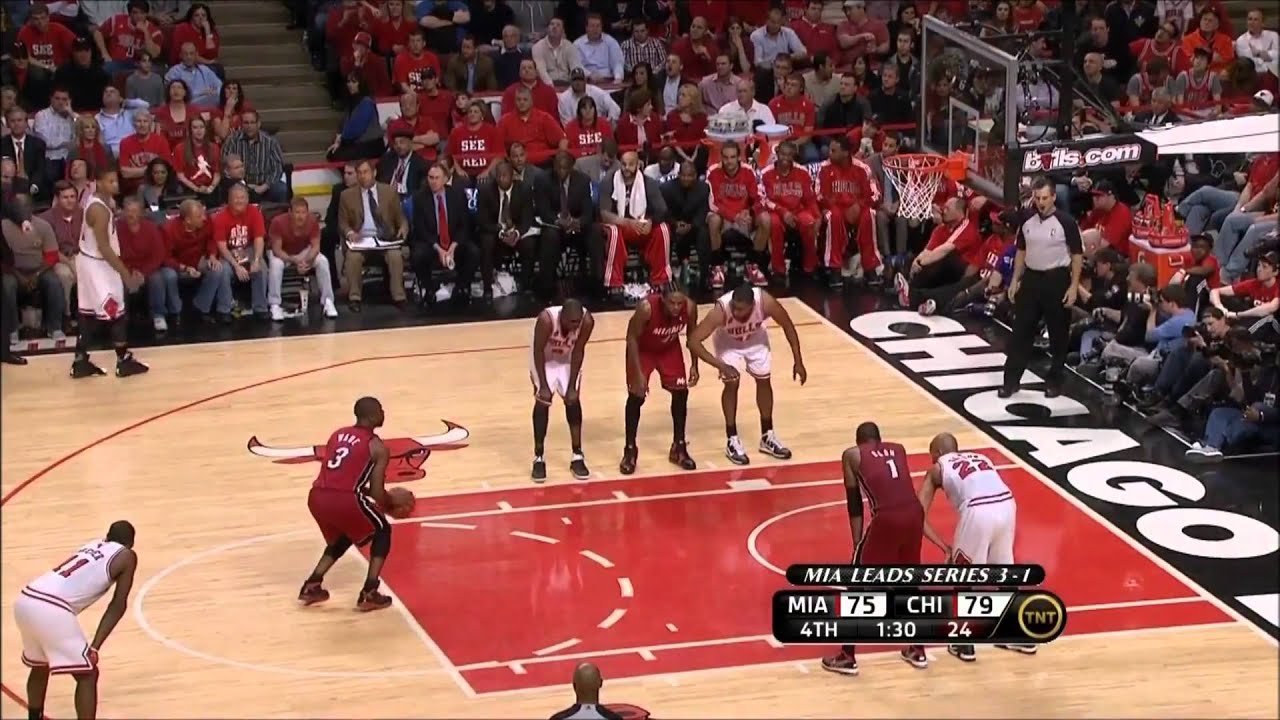 LeBron James, Dwyane Wade on an 18-3 Run to Close Out Bulls ECF Game 5 (HD)