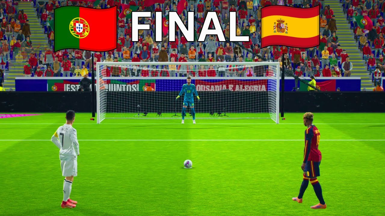 Portugal vs Spain \ Ronaldo vs Yamal \ Neymar vs Mbappe \ Penalty Shootout \ FINAL