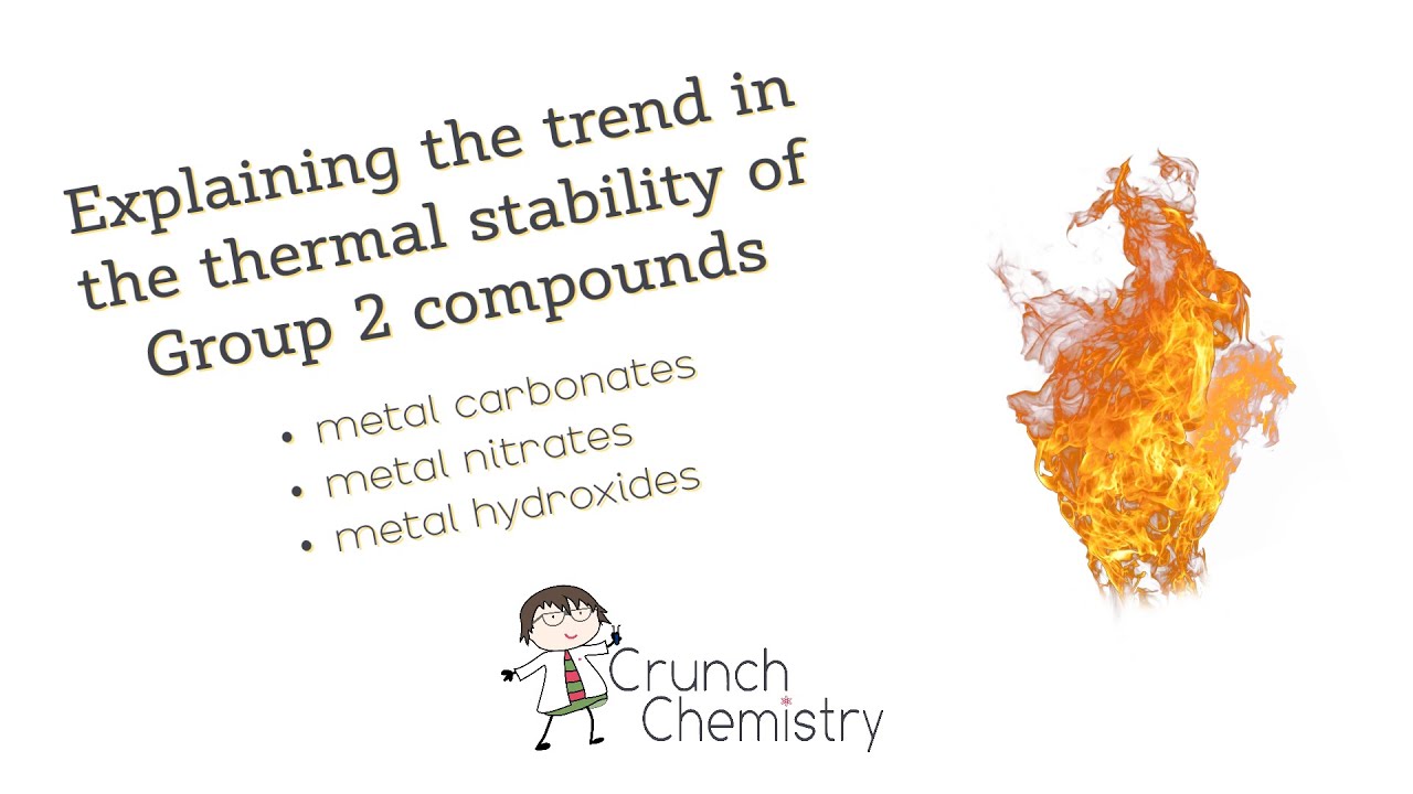 Why does the thermal stability of Group 2 metal carbonates increase down the group?