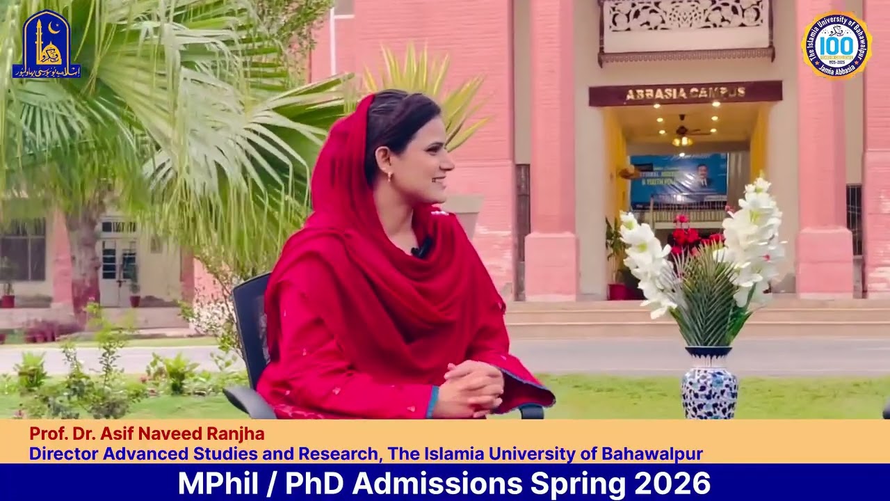 Message by Director Advance Studies & Research | Admissions Spring 2026