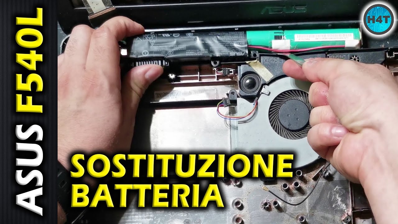 ASUS F540L / X540L Sostituzione Batteria | Laptop Battery Replacement