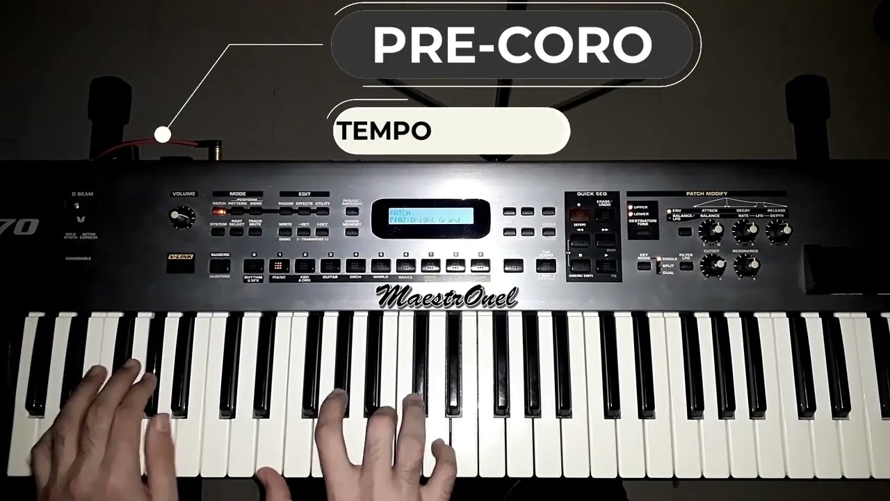 TUTORIAL Piano Merengue CAMA y MESA de FERNANDITO VILLALONA / by MaestrOnel. 🎹✅