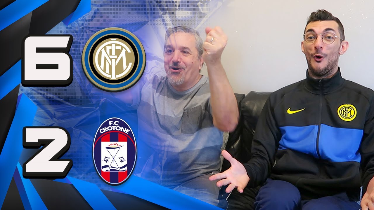 CHE GOLEADAAA! INTER 6-2 CROTONE | LIVE REACTION GOL HD