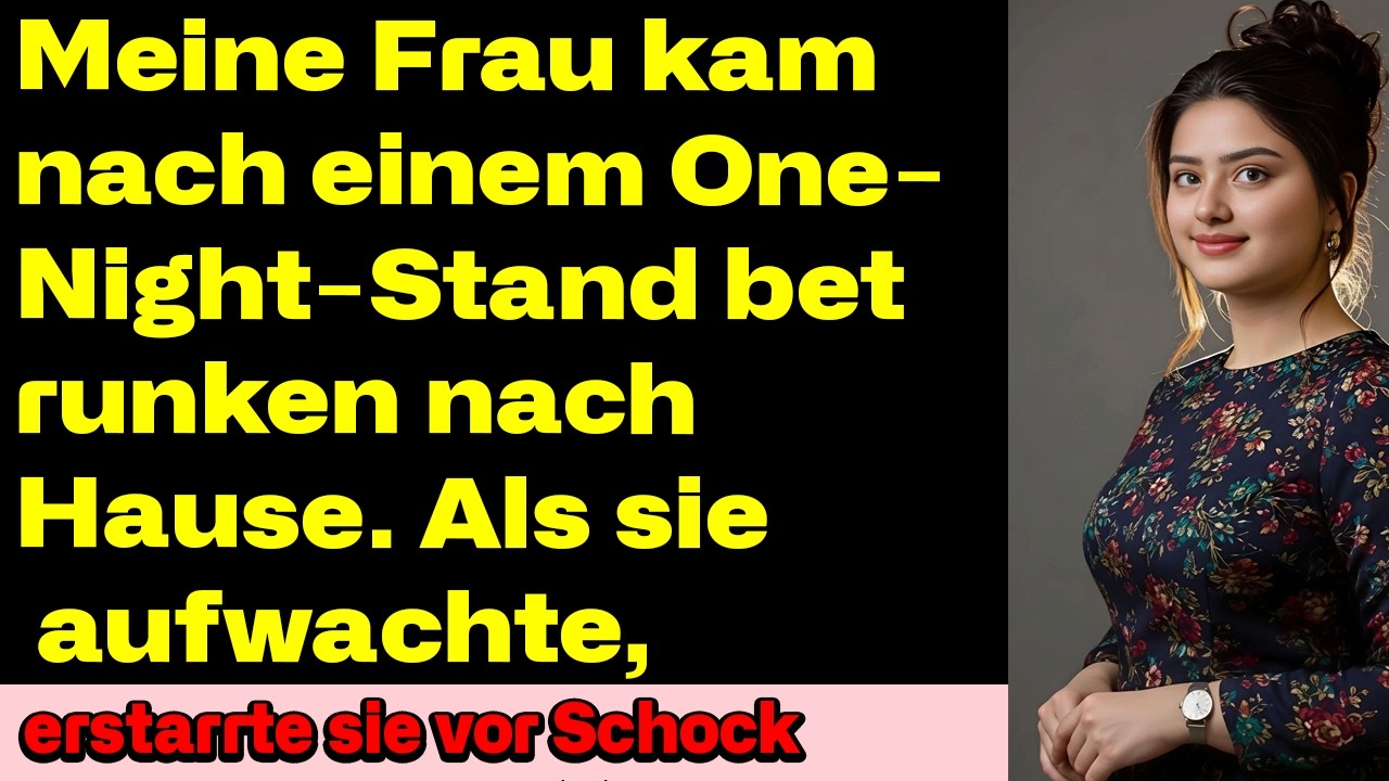 Meine Frau kam betrunken nach einem One-Night-Stand nach Hause – am Morgen erstarrte sie vor Schock