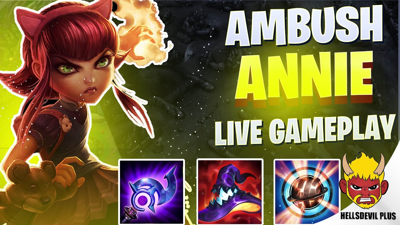 Annie Ambush Playstyle - Wild Rift HellsDevil Plus Gameplay