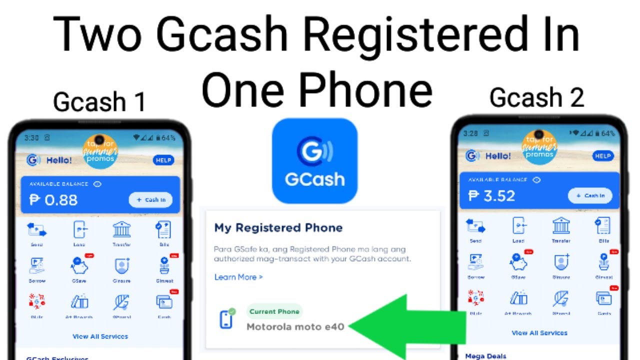 how to register another gcash to your phone || Two GCash accounts registered in one phone