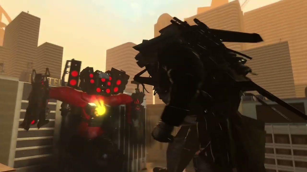 Fat titan cameraman