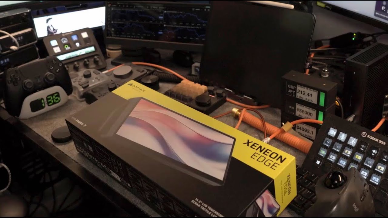 XENEON EDGEというタップもできるコルセアが放つ横長液晶