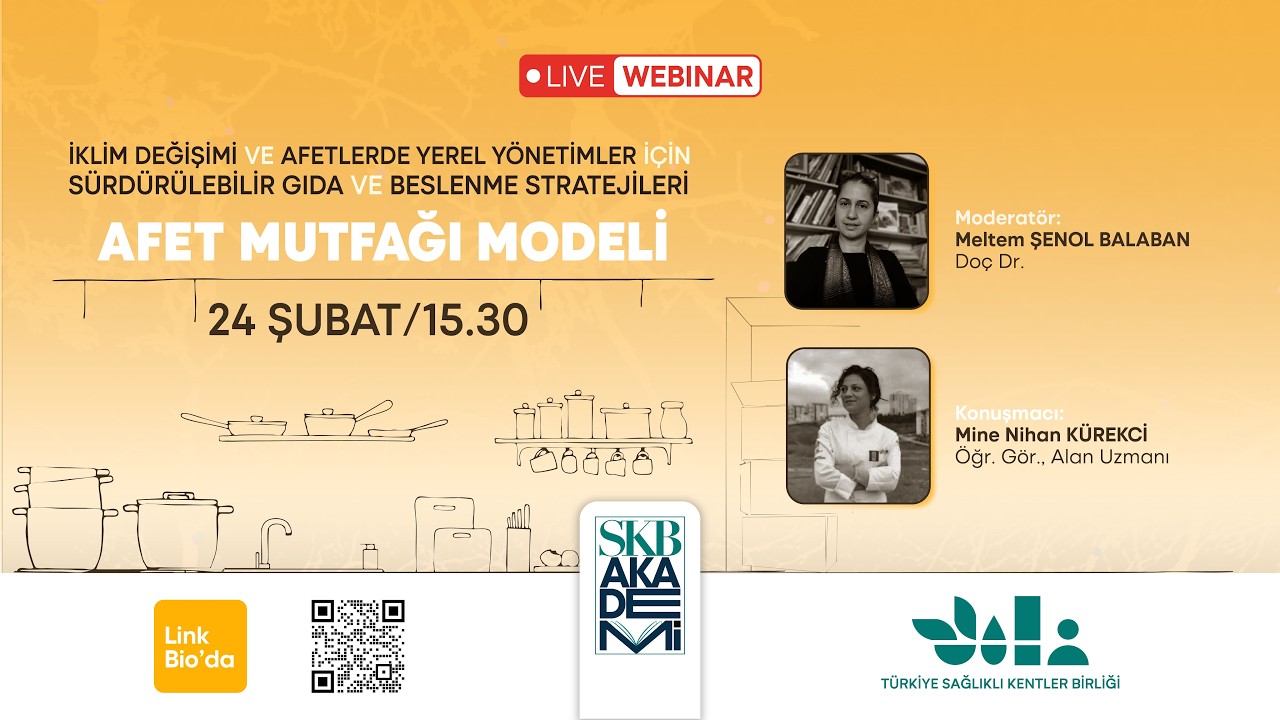 İklim Değişimi ve Afetlerde Yerel Yönetimler için Sürdürülebilir Gıda ve Beslenme Stratejileri