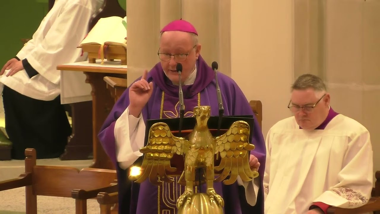 The Homily delivered from Mass by Archbishop Anthony Ireland on the 22nd of February, 2026